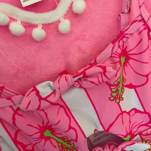 BETSEY JOHNSON Girl's 2 Piece Swim Set NWT Size 10 - Picture 6 of 9